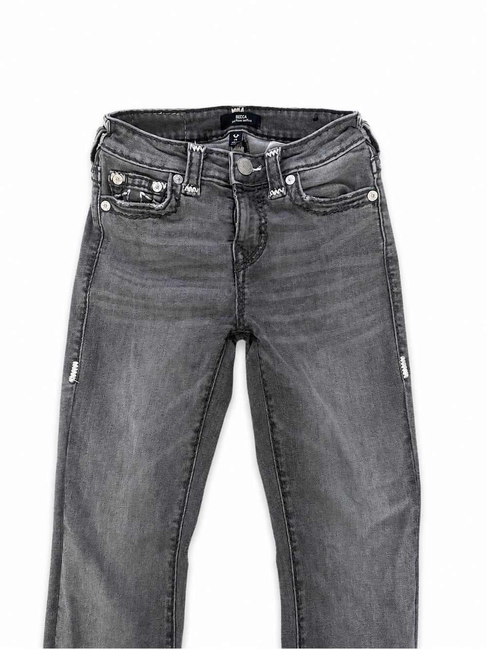 Grey True religion becca bootcut